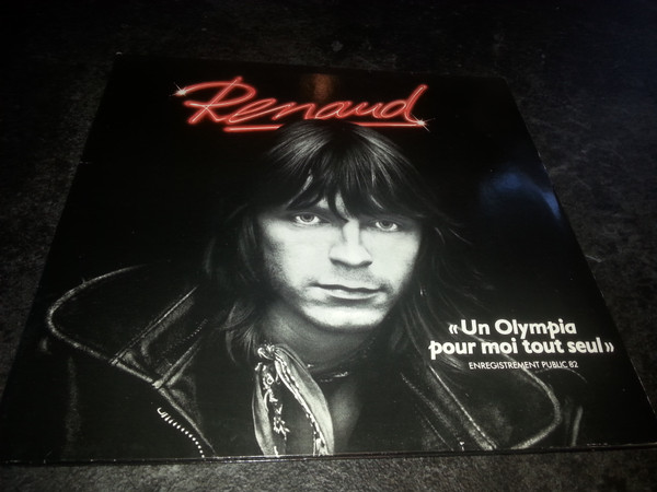 Vinyles renaud un olympia pour moi tout seul en stock sur rock-n-game votre  disquaire indépendant dans le Jura
