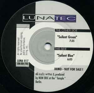 Dee Rex - Soilent Green / Soilent Blue album cover