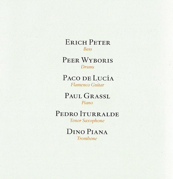 baixar álbum Pedro Iturralde Quintet, Paco De Lucía - Flamenco Jazz