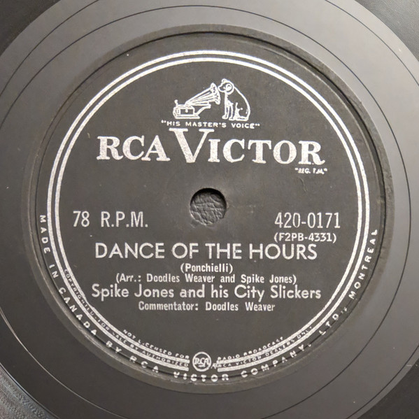 Spike Jones And His City Slickers – Dance Of The Hours / None But