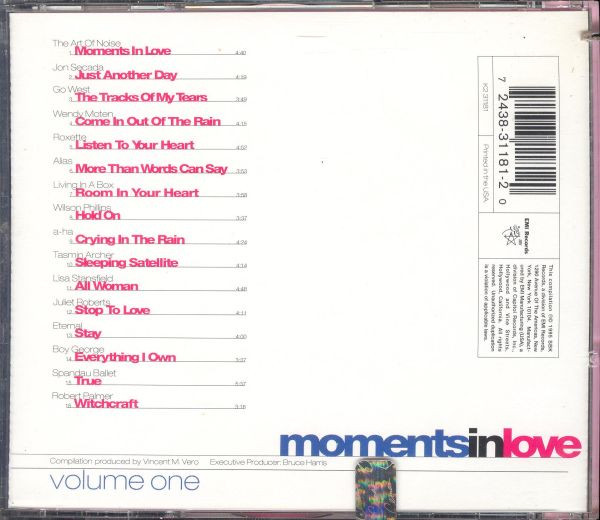 last ned album Various - Moments In Love Volume One