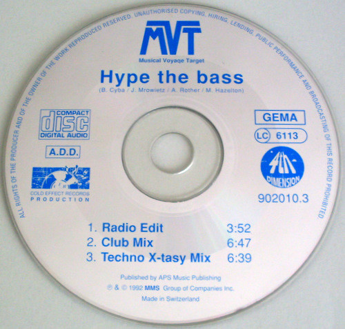descargar álbum Musical Voyage Target - Hype The Bass