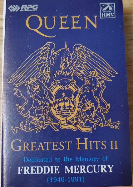 Queen – Greatest Hits II (1991, Cassette) - Discogs