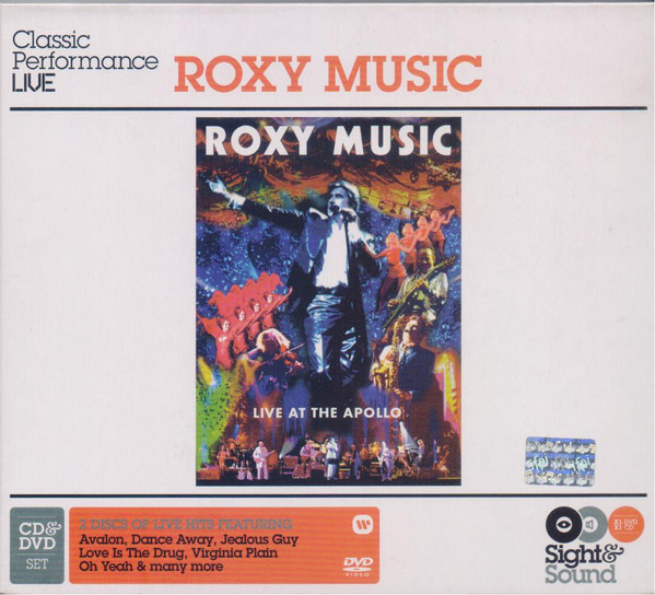 Roxy Music - Live At The Apollo | Releases | Discogs