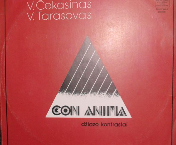 télécharger l'album V Ganelinas, V Tarasovas, V Čekasinas - Con Anima