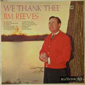 Jim Reeves - We Thank Thee album cover