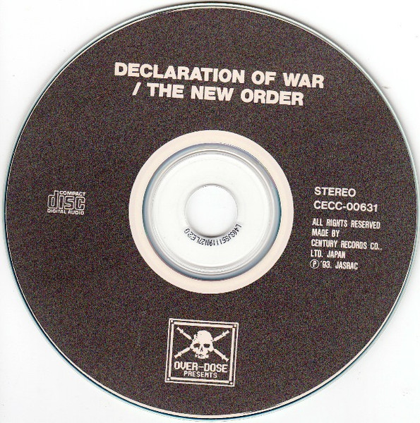 The New Order – Declaration Of War (2010
