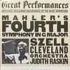 Mahler* - Szell* / Cleveland Orchestra*, Judith Raskin - Mahler's Fourth Symphony In G Major