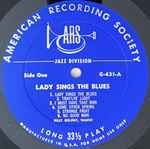 Cover of Lady Sings The Blues, 1957, Vinyl