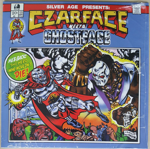 The album cover for Czarface x Ghostface Czarface Meets Ghostface