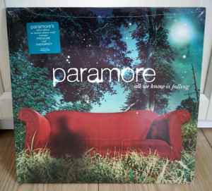 Paramore – Brand New Eyes (2013, Yellow Opaque w/ Black Swirl