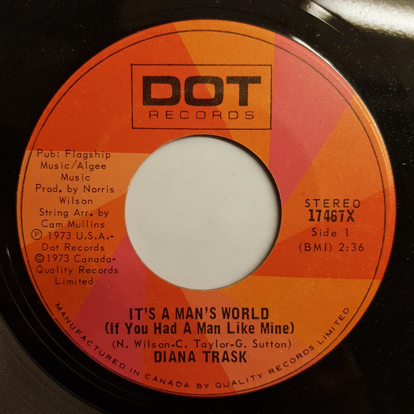 Diana Trask It s A Man s World World Of The Missing 1974