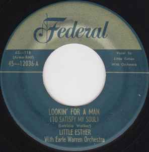 Esther Phillips - Lookin' For A Man (To Satisfy My Soul) / Heart To Heart album cover
