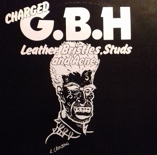 Men's G.P.M.H. Perforated Black Calfskin Barenia Leather Snailed