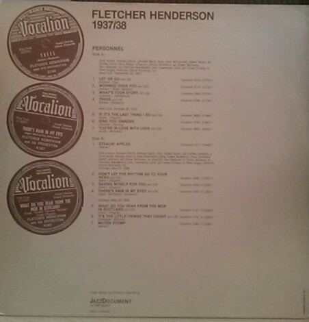 télécharger l'album Fletcher Henderson And His Orchestra - Fletcher Henderson 193738