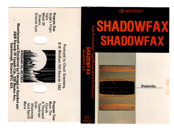 Shadowfax - Shadowfax | Releases | Discogs