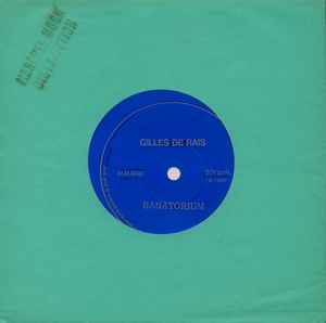 Gilles De Rais – Gilles De Rais (1981, Vinyl) - Discogs