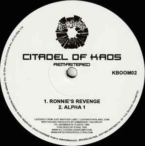 Ronnies Revenge EP - Citadel Of Kaos