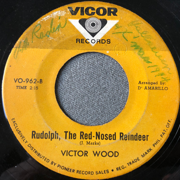 last ned album Victor Wood - Little Christmas Tree Rudolph The Red Nosed Reindeer