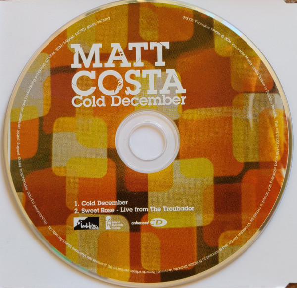 télécharger l'album Matt Costa - Cold December