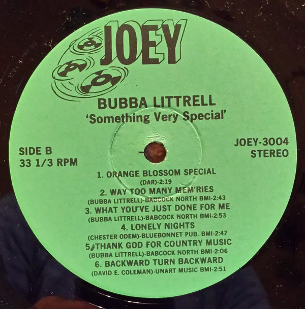 last ned album Bubba Littrell - Something Very Special