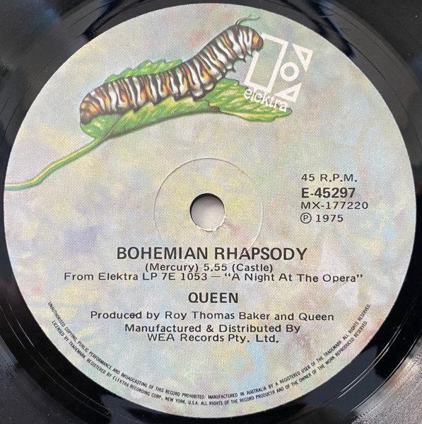 Queen: Bohemian Rhapsody Single Vinilo - BlockyToys