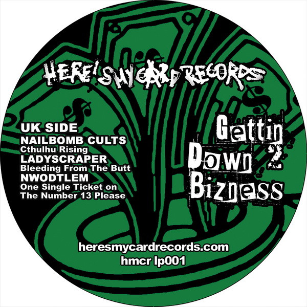 Various - Gettin Down 2 Bizness | Here's My Card Records (hmcr lp001) - 2