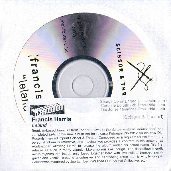 Francis Harris – Leland (2012, 150 gr, Vinyl) - Discogs