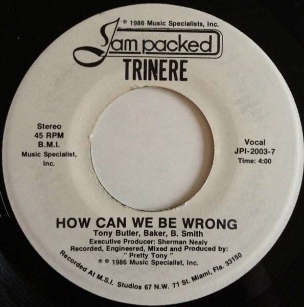 Trinere – How Can We Be Wrong (1986, Vinyl) Discogs