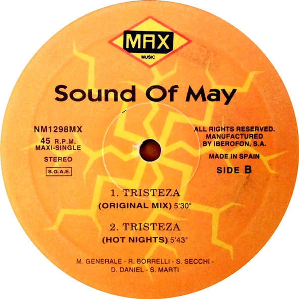Album herunterladen Sound Of May - Tristeza