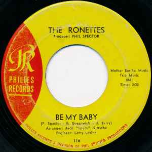 The Ronettes - Be My Baby アルバムカバー