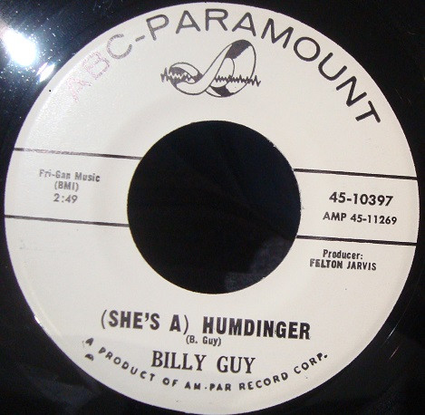 baixar álbum Billy Guy - Shes A Humdinger It Doesnt Take Much