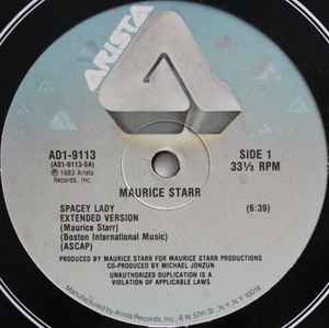 Maurice Starr - Spacey Lady (Extended Version) album cover