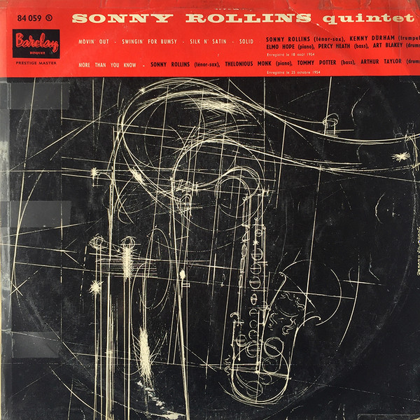 Sonny Rollins – Moving Out (1983, Carrollton Pressing, Vinyl 