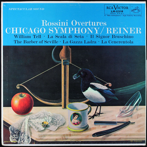 Rossini - Chicago Symphony / Reiner – Rossini Overtures (1959