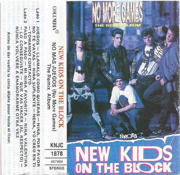 last ned album New Kids On The Block - No Mas Juegos No More Games
