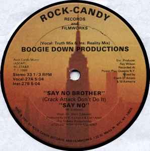 randomBoogie Down Productions - Say No Brother