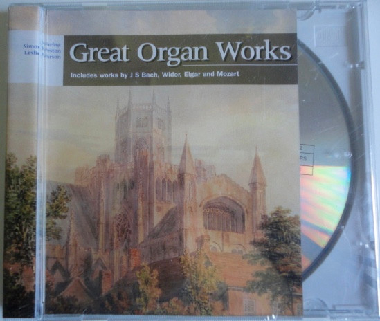 descargar álbum Simon Preston, Leslie Pearson Includes Works By J S Bach, Widor, Elgar And Mozart - Great Organ Works