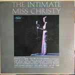 Cover of The Intimate Miss Christy, 1963, Vinyl