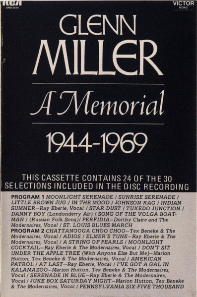 07863-55103-2★2CD★Glenn Miller and His Orchestra　A Memorial