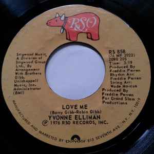 Yvonne Elliman - Love Me album cover