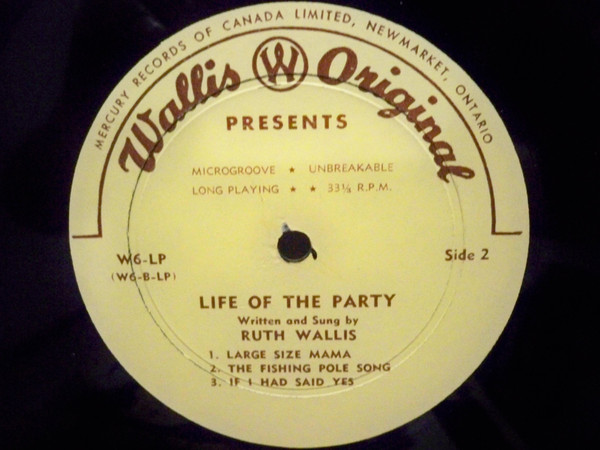 télécharger l'album Ruth Wallis - Life Of The Party Album 6