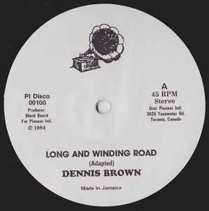 【通販販売】DENNIS BROWN / LONG AND WINDING ROAD 洋楽