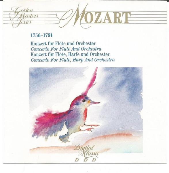 Wolfgang Amadeus Mozart – Flute Concerto In D Major K.314