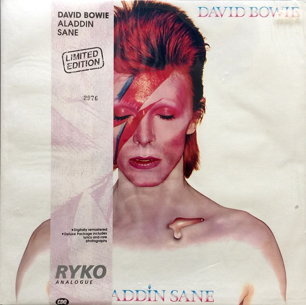 David Bowie – Aladdin Sane (1990, Clear, Vinyl) - Discogs