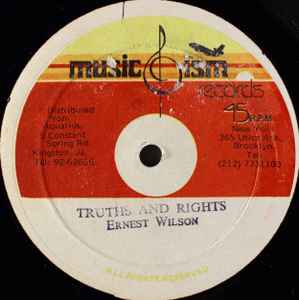 Ernest Wilson - Truths And Rights album cover