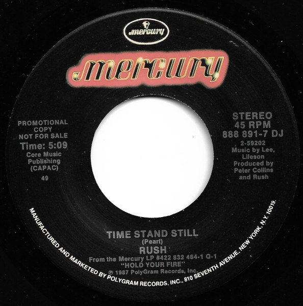 Vinilos Rock: Rush - Time Stand Still