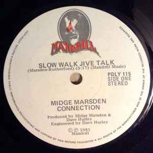 Midge Marsden Band - Slow Walk Jive Talk album cover