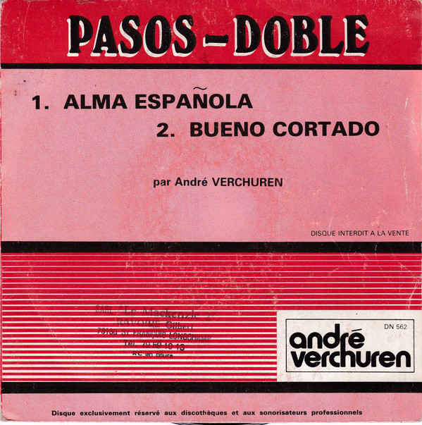 ladda ner album André Verchuren - Pasos Doble