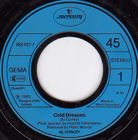 last ned album Al Corley - Cold Dresses
